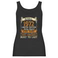 50 Years Old Gifts April 1972 Limited Eition 50Th Birthday Women Tank Top