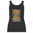 50 Years Old Gift Vintage February 1972 50Th Birthday Gift Women Tank Top