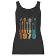 50Th Birthday Gifts Vintage 1970 Guitarist Guitar Lovers Women Tank Top