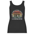 50Th January 1971 Vintage Birthday Gift Women Tank Top