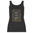 70Th Birthday Legends Were Born July 1951 70 Years Old Women Tank Top