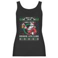 Aint No Laws When You Are Drinking With Claus Funny Christmas Women Tank Top