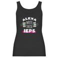 Alexa Write My Iep Funny Teacher Gift Women Tank Top