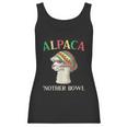 Alpaca Nother Bowl Weed Smoking Llama Cannabis Leaf Stoner Graphic Design Printed Casual Daily Basic Women Tank Top