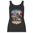 American Pride Classic Fifties Muscle Car Hot Rod Cartoon Women Tank Top