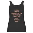 Women Aren’T Rehabilitation Centers For Unstable And Insecure Men Shirt Women Tank Top