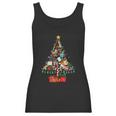 Art Xmas Tree Decor Art Teacher Ugly Artist Christmas Women Tank Top