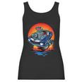 Awesome Classic Sixties Muscle Car Funny Hot Rod Cartoon Women Tank Top