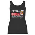 Beer And Cubs The Glue Holding This 2020 Shitshow Together Shirt Women Tank Top