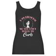 Womens I Am Biracial Funny Curls Mixed Race Girl Multiracial Ethnic V-Neck Women Tank Top