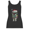 Boba Fett Santa Hat Cartoon Christmas Women Tank Top