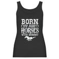 Born To Ride Horses With Mommy Baby Bodysuit One Piece Romper Or Toddler Women Tank Top