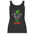 Im The Boss Elf Matching Family Christmas Women Tank Top