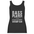 Christian Bass Guitar Bass Player Amazing Worship Women Tank Top