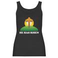 Christian Easter He Has Risen Christianity Cross Women Tank Top