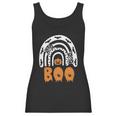 Cute Halloween Funny Halloween Day Halloween Ghost Rainbow Boo Rainbow Hal Women Tank Top