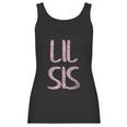 Cute Matching Siblings Brother Sister Gift Lil Sis Women Tank Top