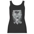 Deftones Owl And Skull Women Tank Top