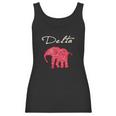 Womens Delta Elephant Crimson Designs Women Tank Top