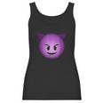 Devil Face Emoji Funny Halloween Gift For Men Women Kids Women Tank Top