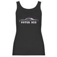 Dodge Coronet Super Bee Classic Outline Design Women Tank Top