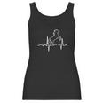 Equestrian Horse Riding Stallion Heartbeats Women Tank Top