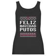 Feliz Navidad Mexican Ugly Christmas Funny Women Tank Top