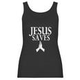 Funny Jesus Saves God Salvation Christian Church Women Tank Top