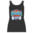 Womens Funny Mama Patrol - Dog Mom Dad Women Tank Top