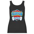 Funny Pawpaw Patrol-Dog Mom Dad Gift Birthday Party Family Women Tank Top