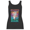 Grandma Shark Funny Retro Vintage Grandmother Women Tank Top