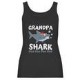 Grandpa Shark Christmas Mommy Shark Daddy Shark Baby Women Tank Top