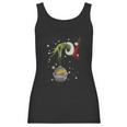 Grinch Hand Holding Baby Yoda Star Wars Christmas Shirt Women Tank Top