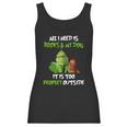 Grinch All I Need Is Books And My Dog It’S Too Peopley Outside Christmas Women Tank Top