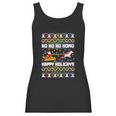 Ho Ho Ho Homo Happy Holigays Ugly Christmas Women Tank Top