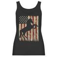 Horse American Flag Usa Patriotic Stallion Gift Women Tank Top