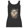 Jackalope With Flowers Women Tank Top