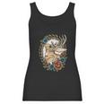 Jackalope With Flowers Women Tank Top