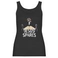 Jesus Spares Funny Bowling Team Bowler Alley League Christian Humor Women Tank Top