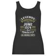 June 1974 47Th Birthday Gift 47 Years Old Men Women Women Tank Top