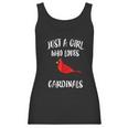 Just A Girl Who Loves Cardinals Women Tank Top