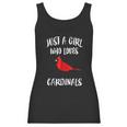 Just A Girl Who Loves Cardinals Women Tank Top