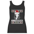 Kamala La La La Ugly Christmas Sweater Women Tank Top