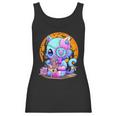 Kawaii Creepy Cat Eating Ramen Noodles Pastel Goth Halloween Men Women T-Shirt Graphic Print Casual Unisex Tee Women Tank Top