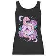 Kawaii Pastel Goth Cute Creepy Skull Serpent Snake Roses Men Women T-Shirt Graphic Print Casual Unisex Tee Women Tank Top