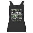 Krampus Is Coming To Town Funny Krampus Christmas Women Tank Top