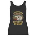 Living In A Van Down By The River Vintage Men Women T-Shirt Graphic Print Casual Unisex Tee Women Tank Top