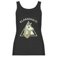 Llama Illuminati Funny Lama Women Tank Top