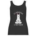 Llamastay 6 Feet Away Funny Social Distancing Llama Yoga Women Tank Top