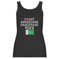 I Love My Awesome Pakistani Wife Flag Heart Women Tank Top